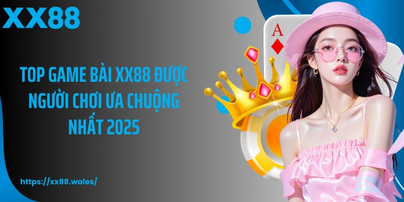 Top game bài XX88 được người chơi ưa chuộng nhất 2025