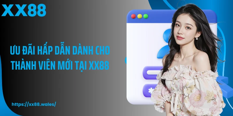 Ưu đãi hấp dẫn dành cho thành viên mới tại XX88
